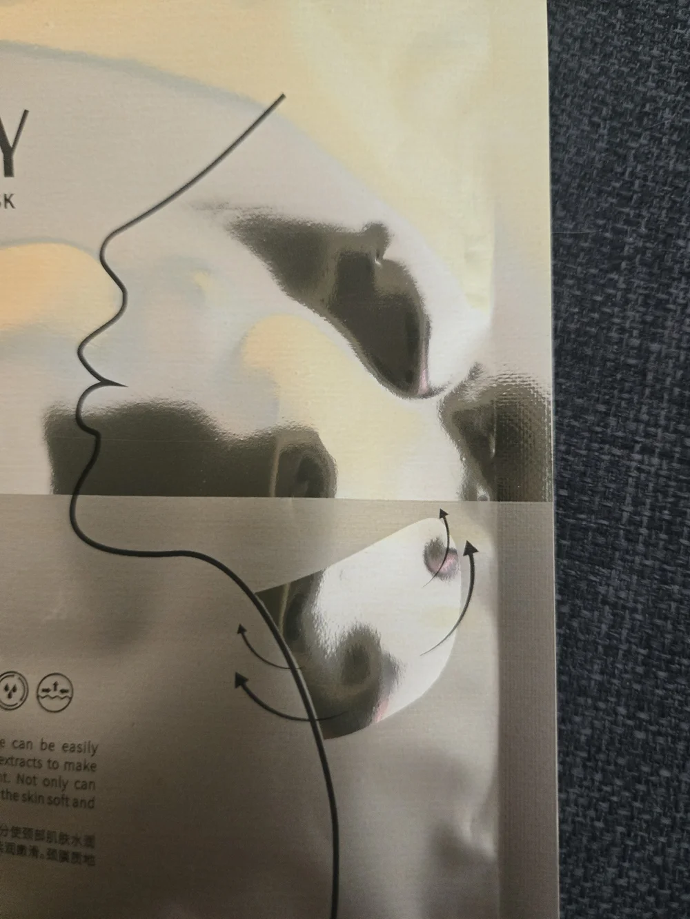 PIBAMY Gold Tightens Neck Mask - Set Of 4
